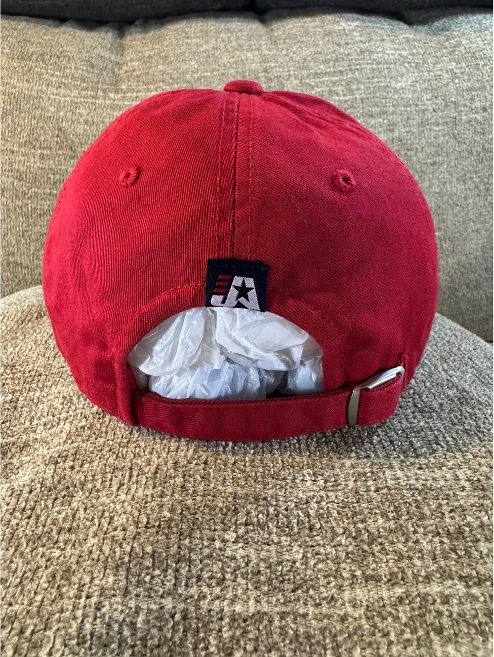 Official Ohio State Buckeyes Red adjustable OSFA - Picture 4 of 10